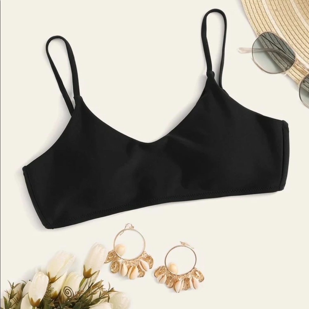 New SHEIN Spaghetti Strap Bikini Top